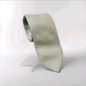 GIULIA VISCONTI MADE IN ITALY MENS 100% SILK GREEN TIE